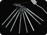 Kit Jogo de 8 Tubo Led 50 CM  chuva de meteoro snowfall efeito neve