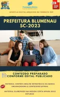 Apostila Prefeitura Blumenau SC Médico Pediatra 2023
