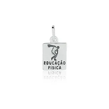 Pingente de prata Edu. Física - 250527