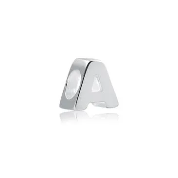 Berloque de Prata 925 Letra A -  251629