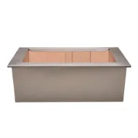 Braseiro Cooktop  74 x 54- Inox 304- Indicado para área litorânea - Foto 2