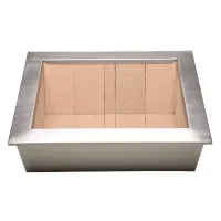 Braseiro Cooktop  64 x 54- Inox 304 - Indicado para área litorânea