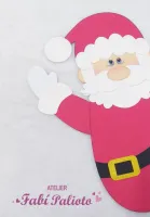 G1.448  Gabarito de Moldes  em MDF Noel na Porta 68cm - Foto 3