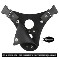 CINTA PARA PRÓTESE DP COM 2 FUROS E PROTEÇÃO REMOVÍVEL - Foto 2