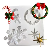 Molde de Silicone Natal 002