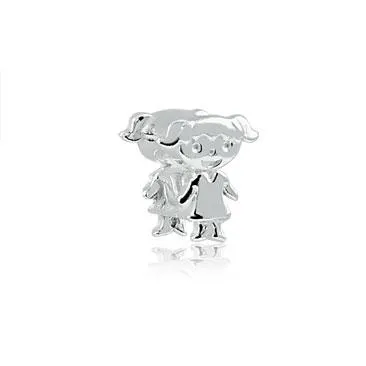 Berloque de Prata 925 - Menina -  250041