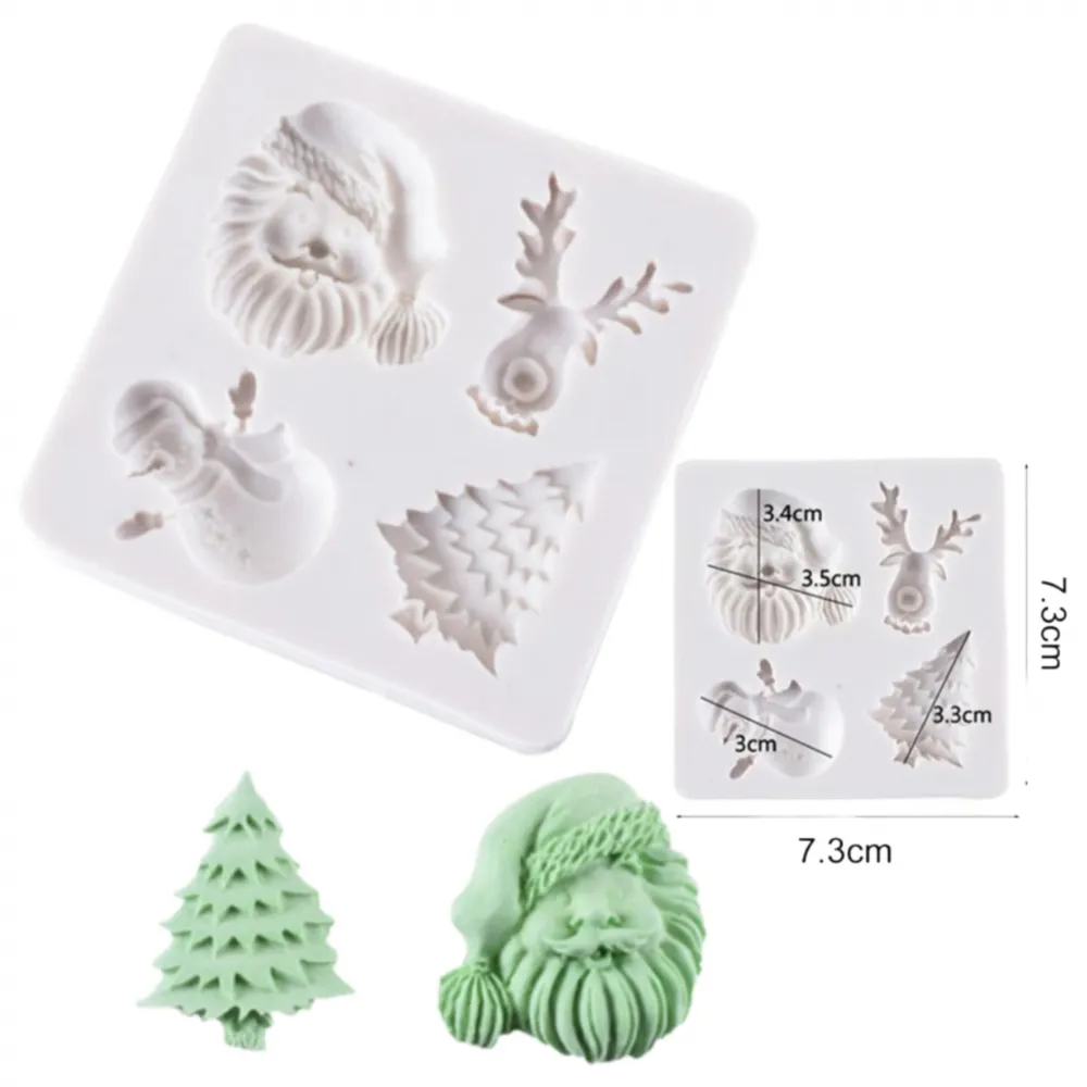 Molde de Silicone Natal 008