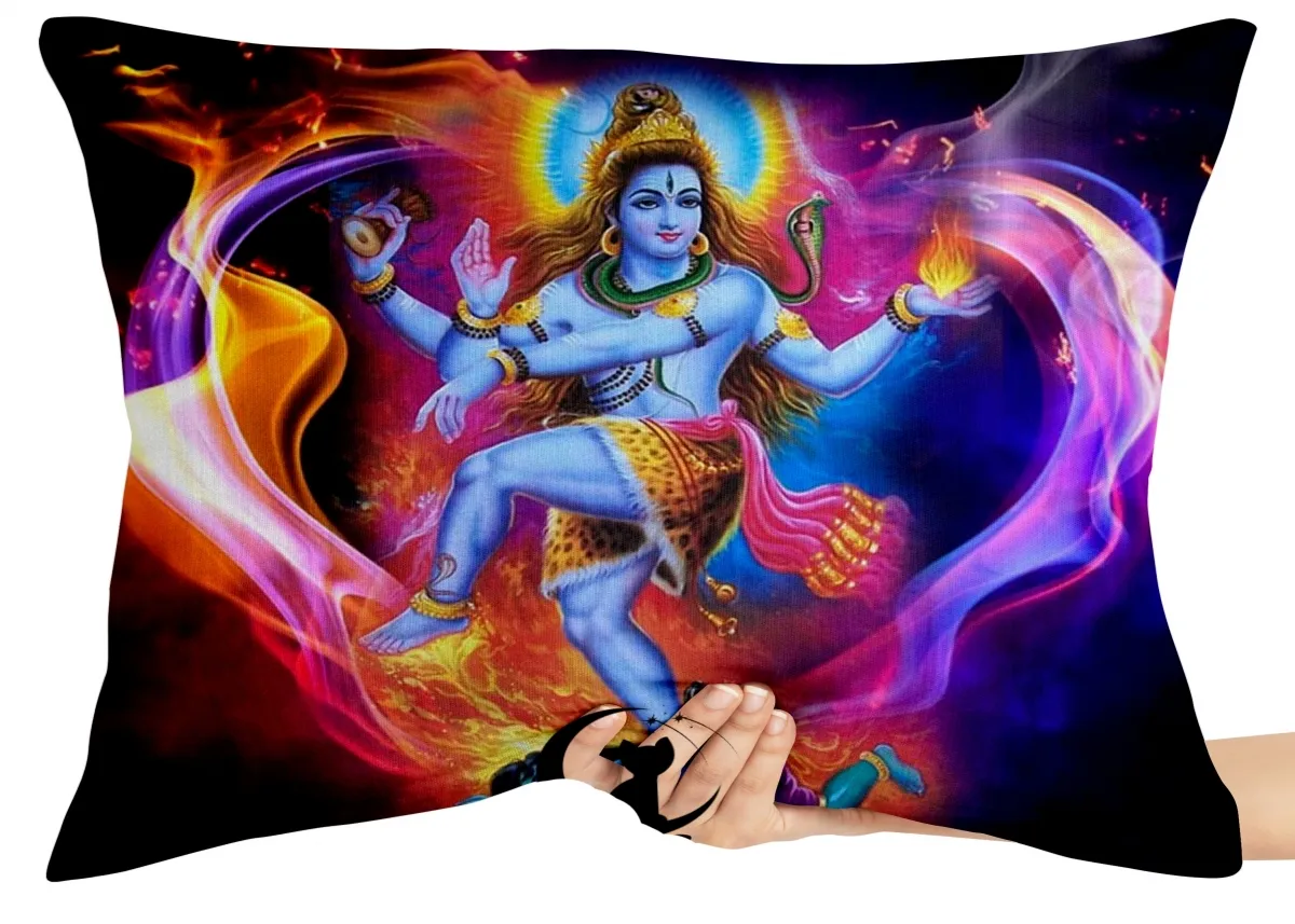 Capa de Almofada ou Travesseiro Shiva dançando