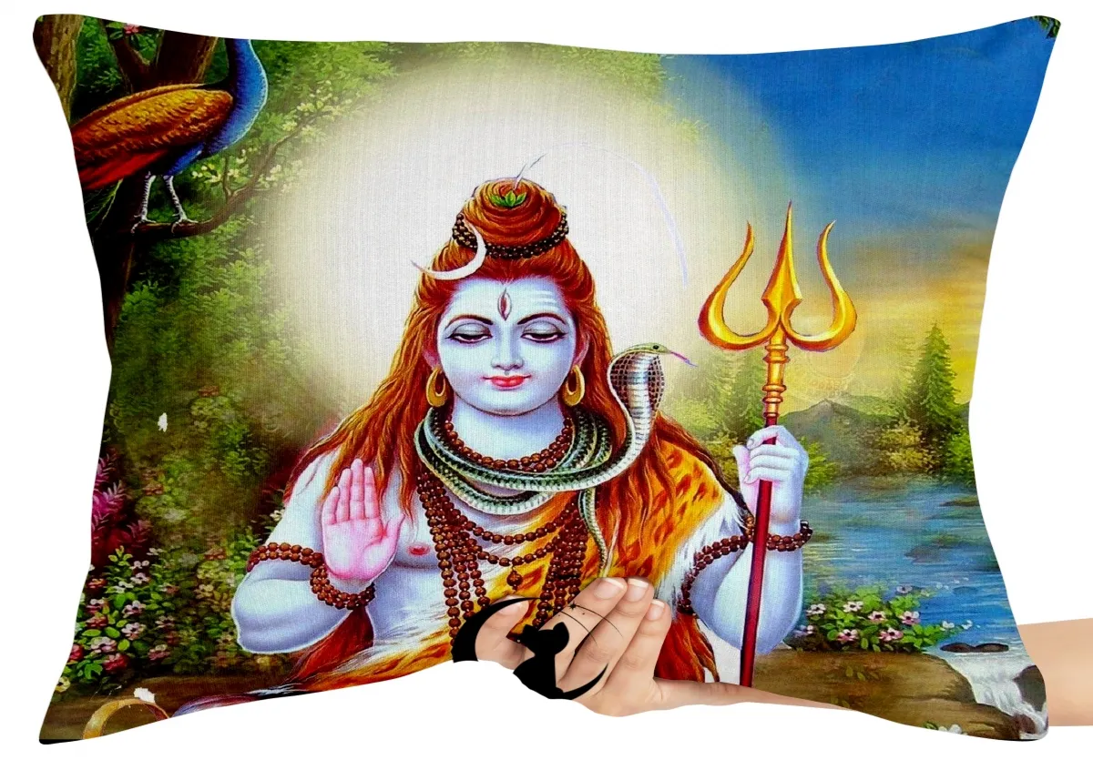 Capa de Almofada ou Travesseiro Shiva mão
