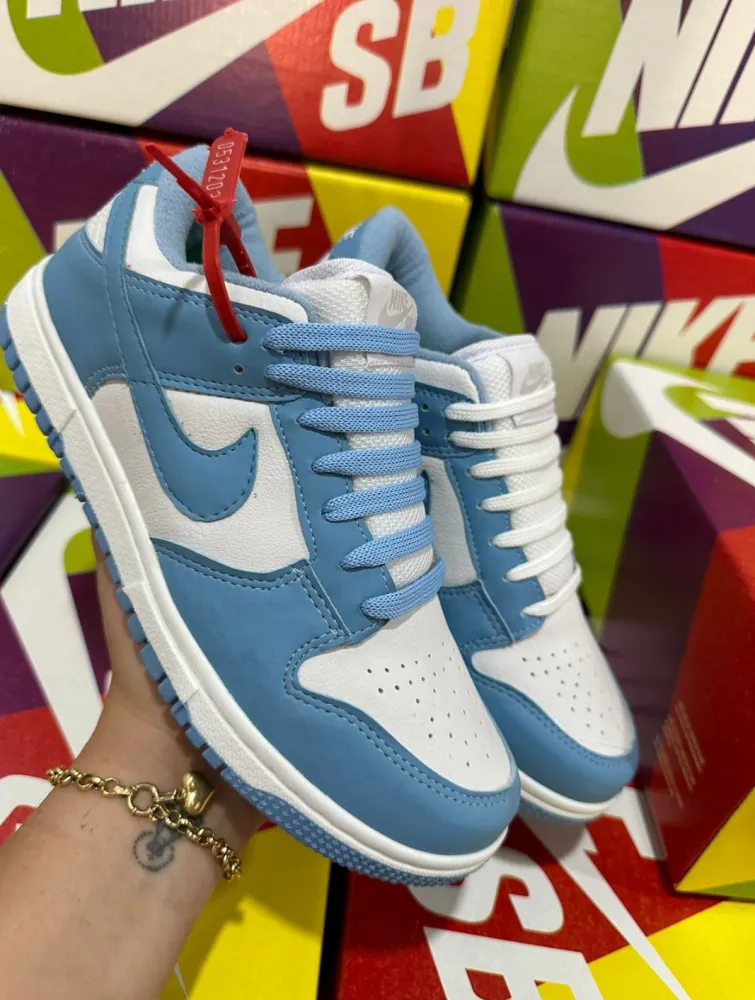 Nike Dunk Azul com Branco