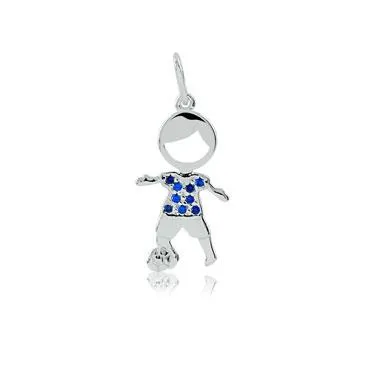 Pingente de prata 950 -Menininho - 250671 Imagem