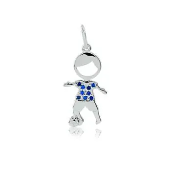 Pingente de prata 950 -Menininho - 250671