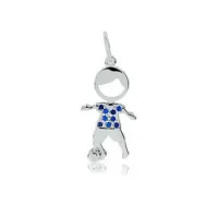 Pingente de prata 950 -Menininho - 250671