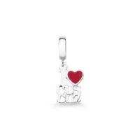 Berloque de Prata 950 - I love Cuscuz - 251932