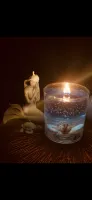 Kit vela e luminária sereia - Foto 2