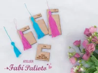 G1.454  Gabarito de Moldes  em MDF Kit Tassel - Foto 2