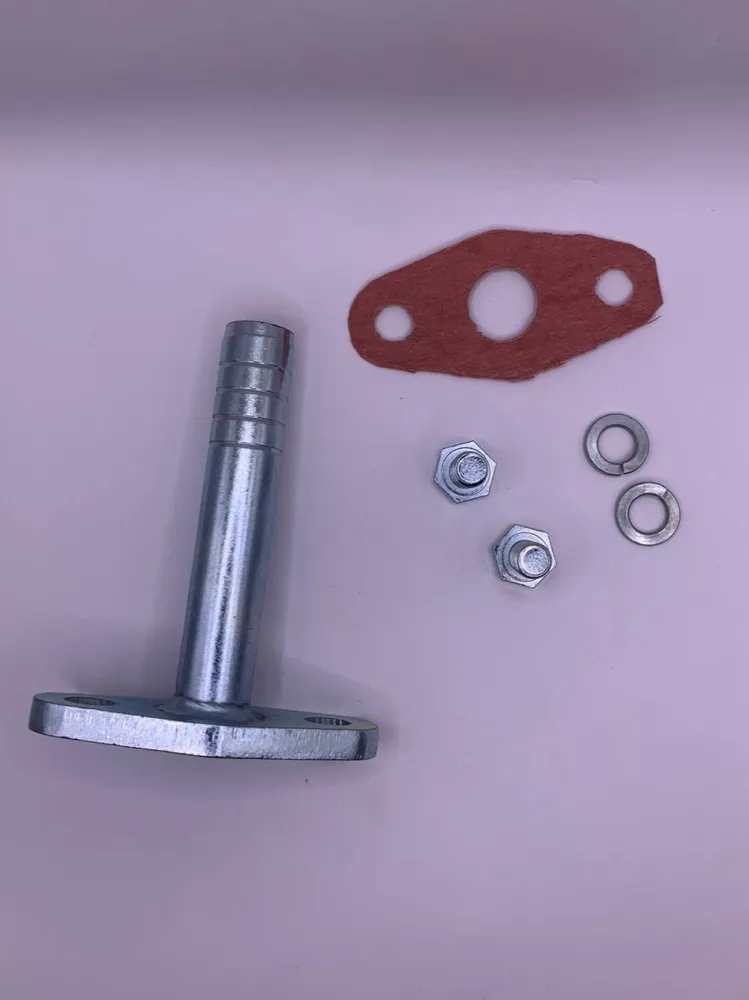 Retorno de Óleo da Turbina Modelo Reto Imagem