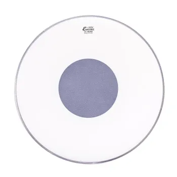 Pele Encore Controlled Sound Coated Porosa Com Círculo Preto by Remo - 10"