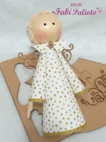 G1.458   Gabarito de Moldes em MDF Anjo Cone GG - Foto 4