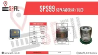 SEPARADOR AR / ÓLEO SPS99