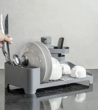 Escorredor de Louças Trium Cinza