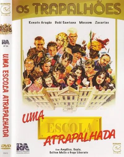 DVD OS TRAPALHOES - UMA ESCOLA ATRAPALHADA