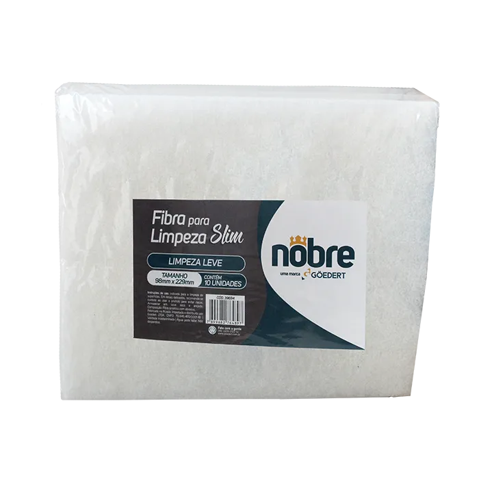 Fibra p/ limpeza 98x229mm - Slim - Nobre Imagem