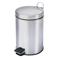 Lixeira Inox com Pedal 20 Litros – Aço Inoxidável AISI 430