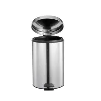 Lixeira Inox com Pedal 20 Litros – Aço Inoxidável AISI 430 - Foto 3