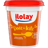 4 Pote De Doce De Leite Argentino Ilolay 400g Original - Foto 2