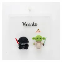 Star Wars - Quadro Acrílico - Porta Maternidade