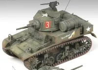 Tanque M3A1 Stuart Light Tank1/35 Kit Academy P/ Montar Plastimodelismo - Foto 3