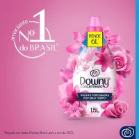Amaciante Concentrado Frescor da Primavera Downy 1,5L - Foto 3