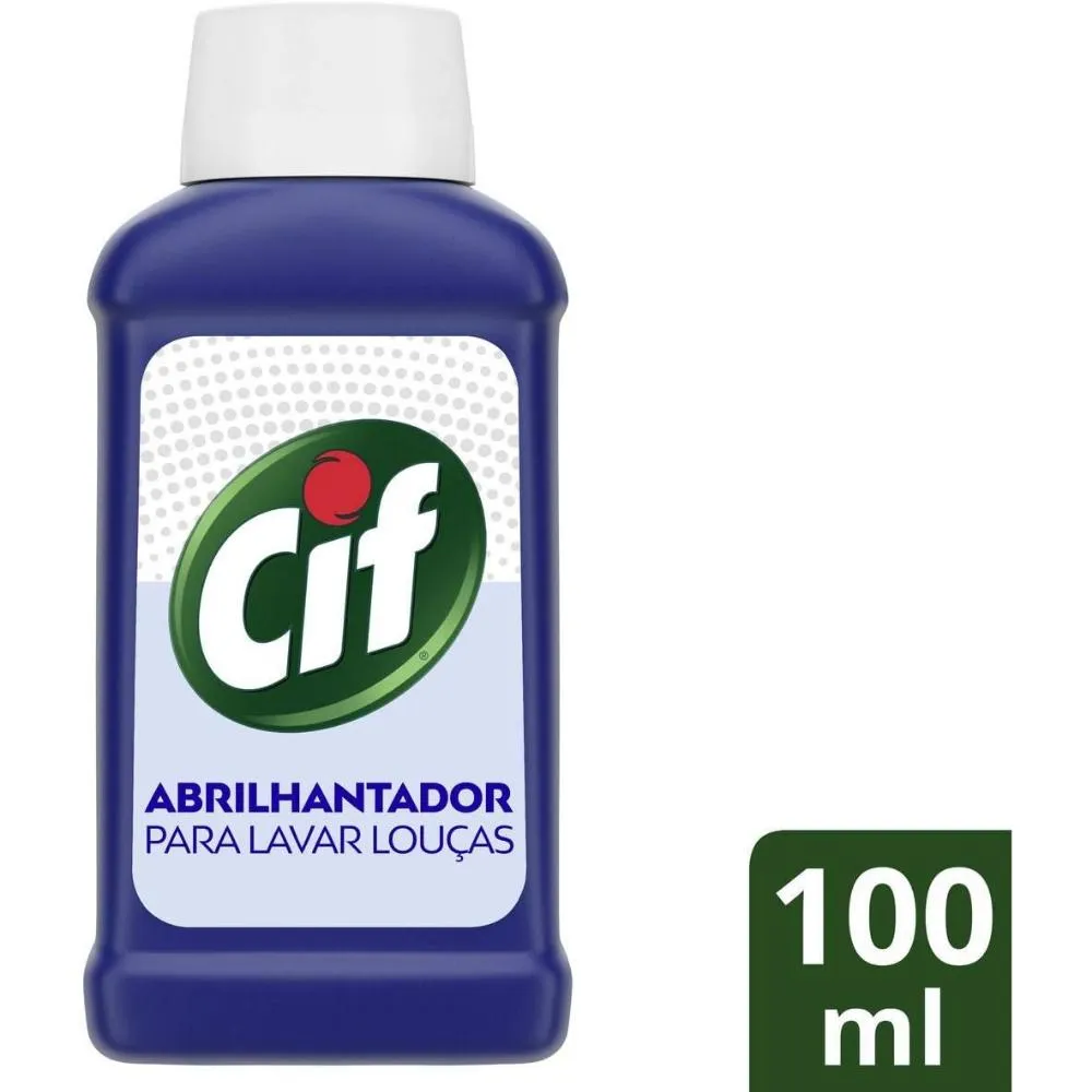Secante Abrilhantador Cif Para Máquina de Lavar Louças 100ml Imagem