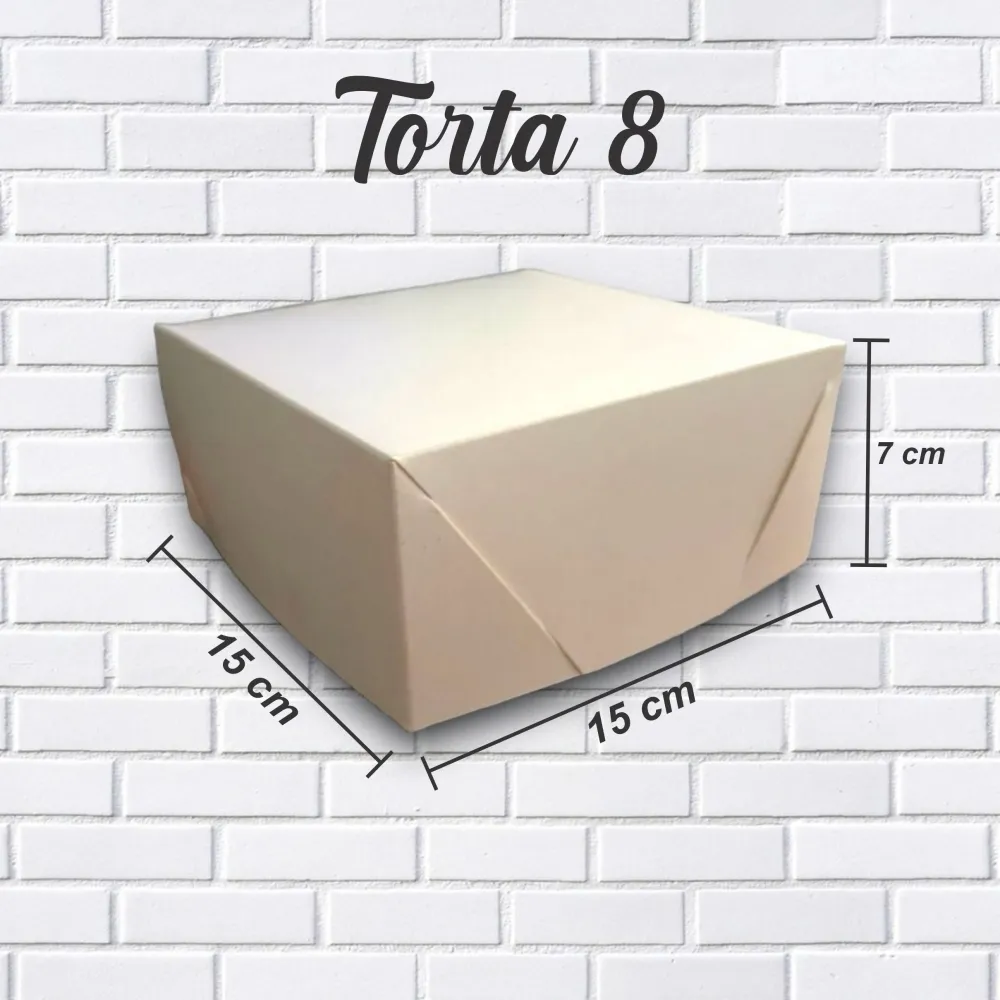 Caixa para Torta Nº 08