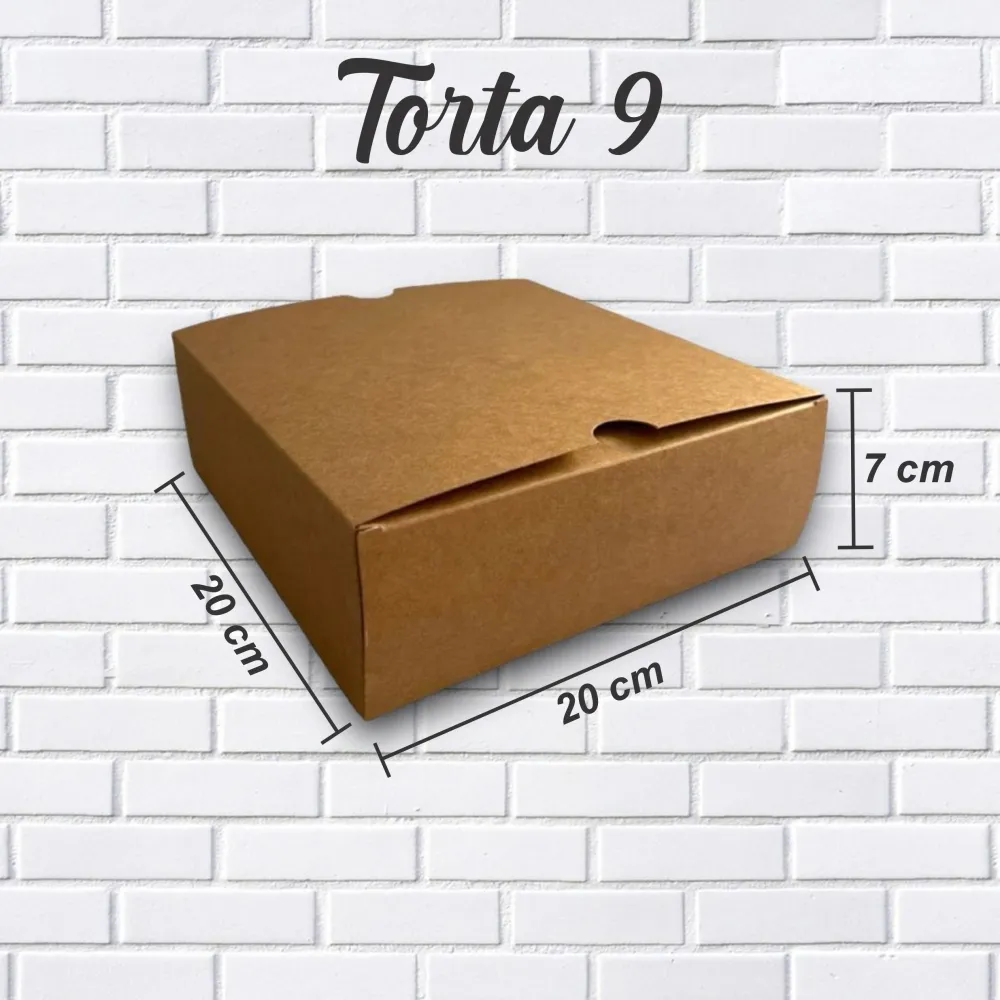 Caixa para Torta Nº 09 Imagem