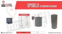SEPARADOR AR / ÓLEO BLINDADO SPSB13