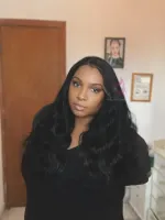 Natural May Lace Humana ondulada UltraHD  cabelo brasileiro repartição  LivreBigPlus®  - Foto 13