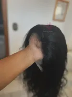 Natural May Lace Humana ondulada UltraHD  cabelo brasileiro repartição  LivreBigPlus®  - Foto 16