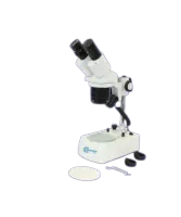 Estereomicroscópio binocular led – 40X e 80X