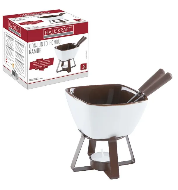 Conjunto  Fondue Namur 5 peças
