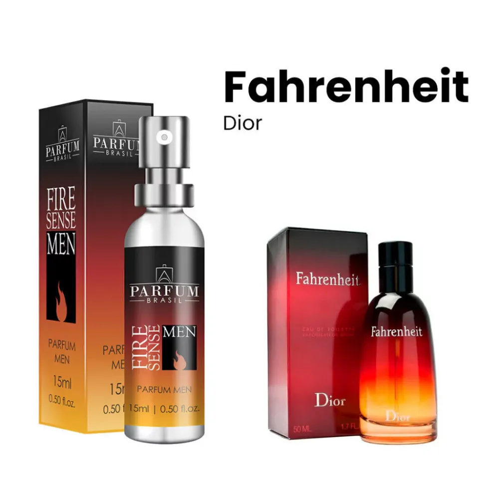 Fahrenheit - Fire Sense Men Parfum Brasil 15ml Imagem
