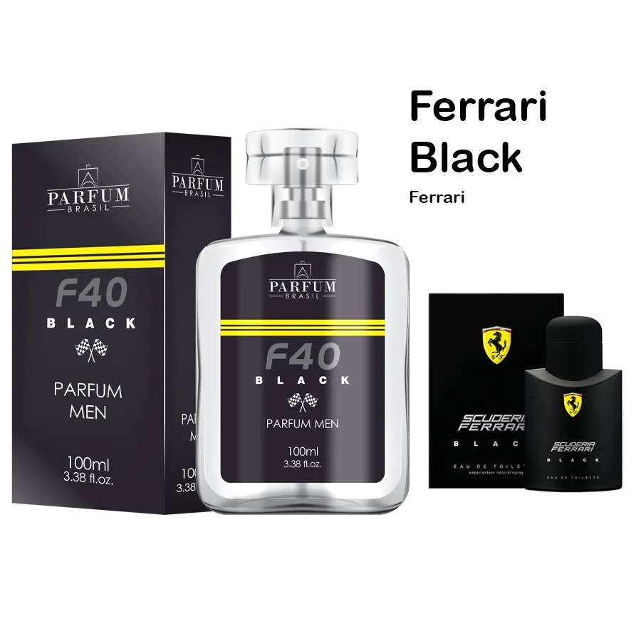 Ferrari Black - F40 Black Parfum Brasil 100ml Imagem