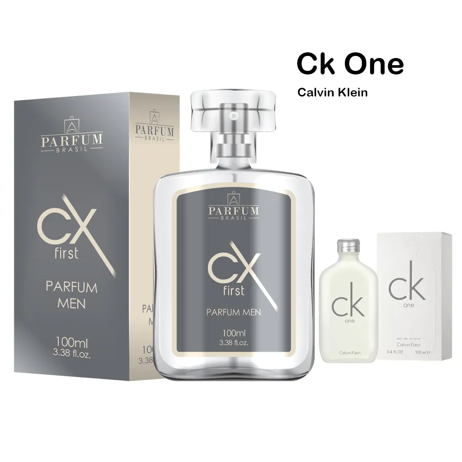 CK One - Cx First Parfum Brasil 100ml Imagem