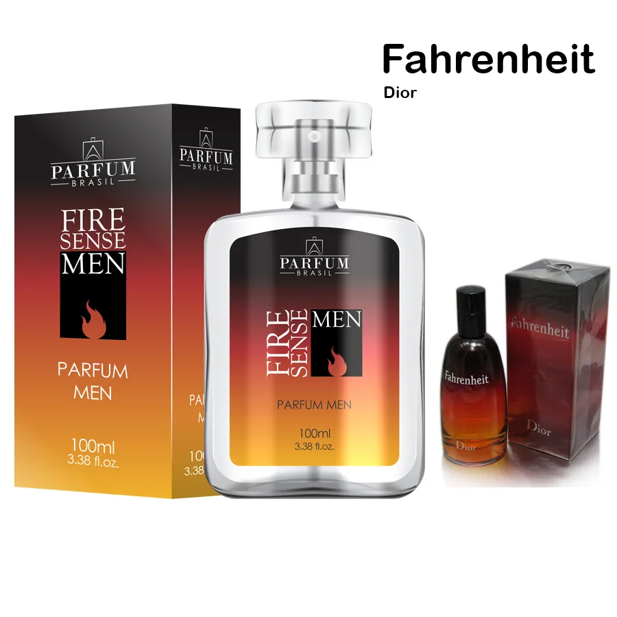 Fahrenheit - Fire Sense Men Parfum Brasil 100ml Imagem