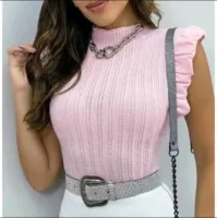Blusinha feminina Garrafinha Várias cor  - Foto 13