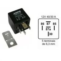 RELE ARPE Auxiliar 12V Reversor 40/30 5 terminais CHRYSLER  4143779