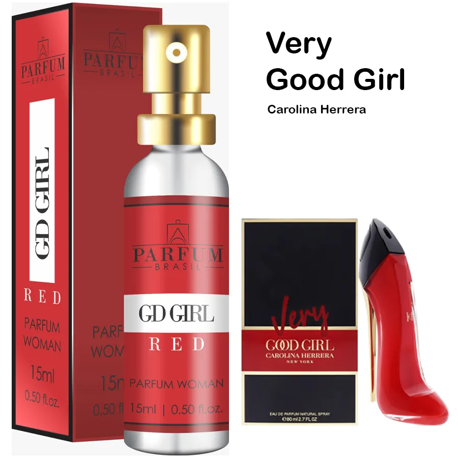 Very Good Girl Carolina Herrera - GD Girl Red Parfum Brasil 15ML Imagem