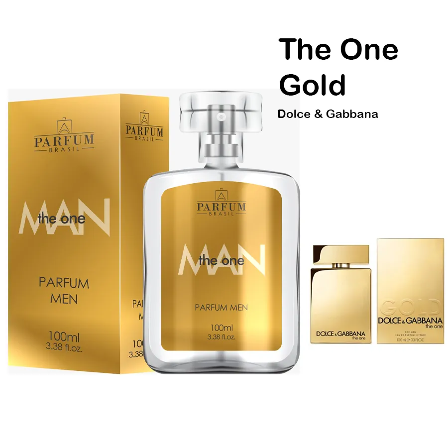 The One Gold For Men Dolce Gabbana - The One Men Parfum Brasil 100ml Imagem
