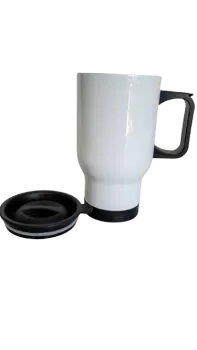 CANECA TERMICA DE INOX  C/ TAMPA VIAGEM 475ML - Foto 2